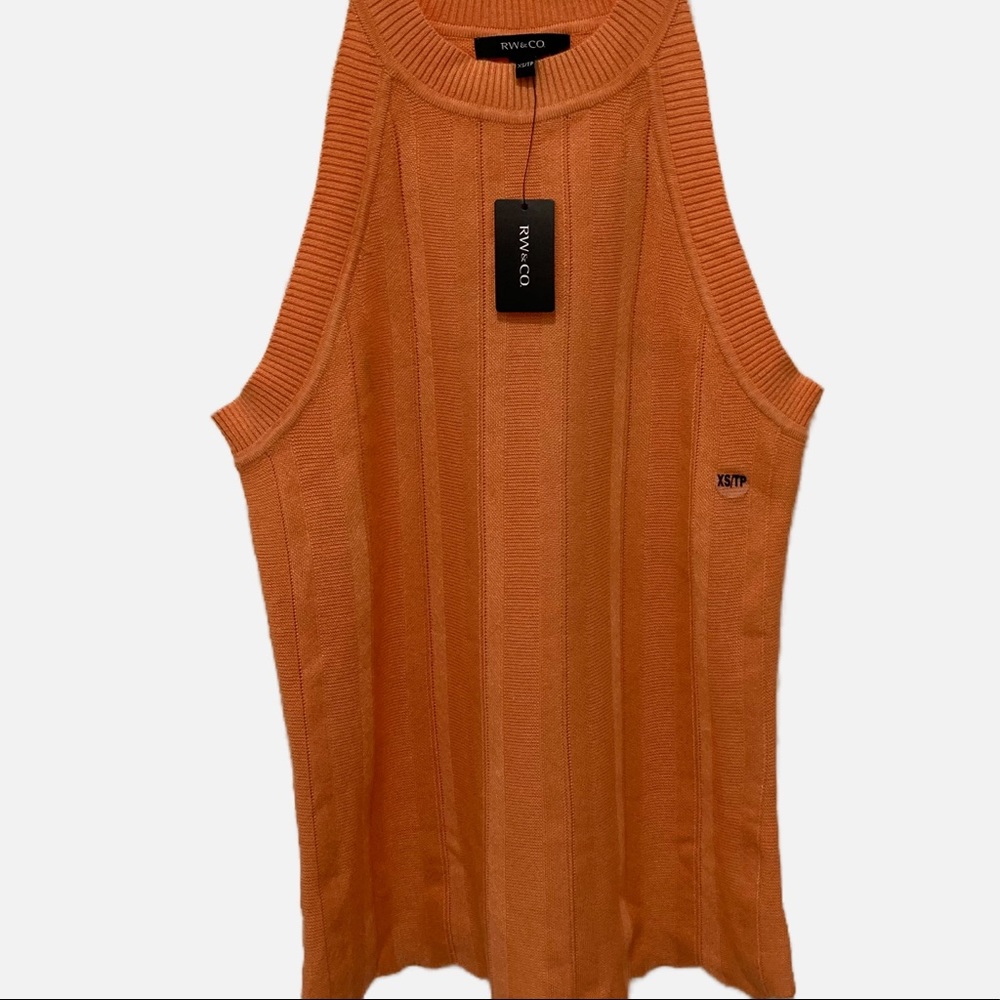 NWT Rw&Co Rib Knit Sleeveless top